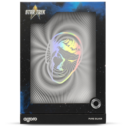 In Stock! 2026 Niue Star Trek Spock Holographic 5g Silver Foil (05/11)