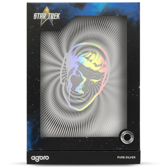 In Stock! 2026 Niue Star Trek Spock Holographic 5g Silver Foil (05/11)