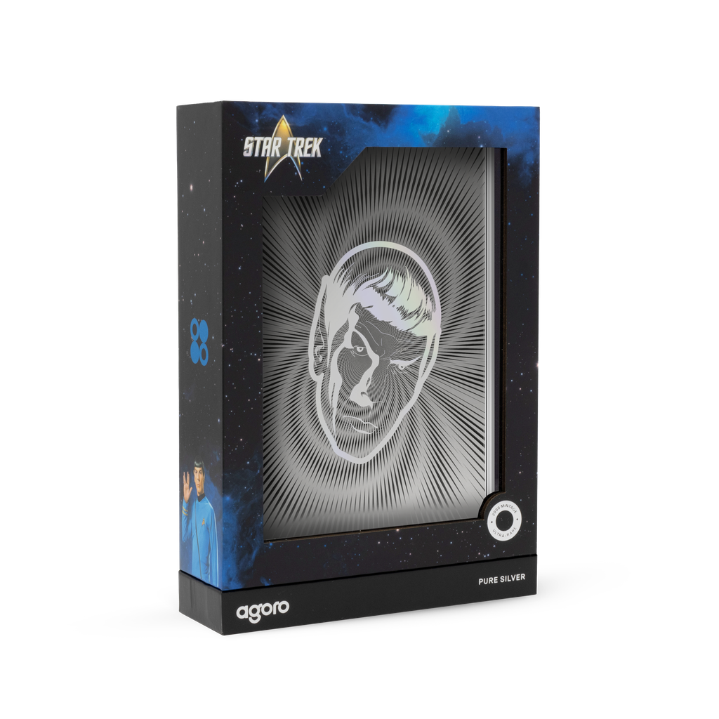 In Stock! 2026 Niue Star Trek Spock Holographic 5g Silver Foil (05/11)