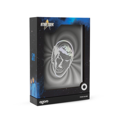 In Stock! 2026 Niue Star Trek Spock Holographic 5g Silver Foil (05/11)