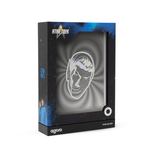 In Stock! 2026 Niue Star Trek Spock Holographic 5g Silver Foil (05/11)
