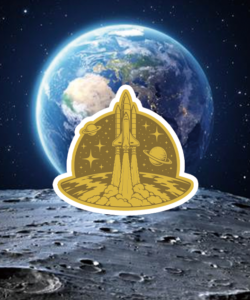 The Orbiter 1/1000 oz Gold Medal in Card (05/07)