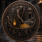 Charon Ferryman’s Toll 10 AVDP oz .999 Fine Copper Medal with Selective Gold Gilded Limited Edition (5/23)