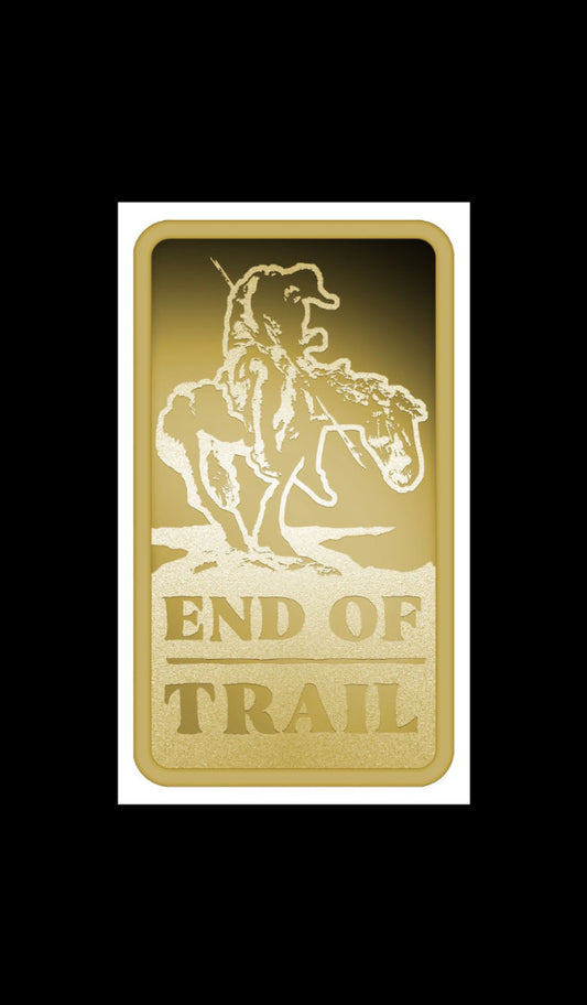 2026 Liberia End of Trail 1/200 oz Gold Coin (05/11)
