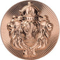 In Stock! Scottsdale Lion Stacker 1 oz Copper Stackable Round