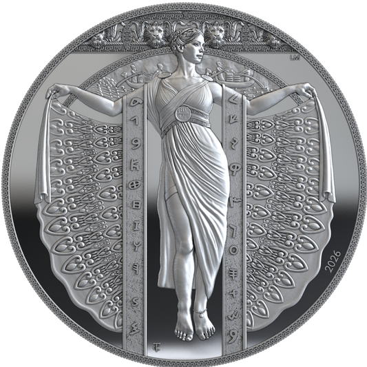 Estimate: 2026 Liberia Phoenicia HR Proof 1 oz Silver Coin (05/15)