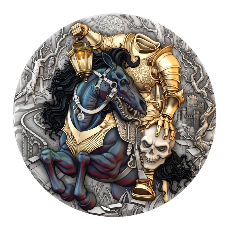In Stock! T&S 2026 Niue Headless Rider 2 oz Silver Coin