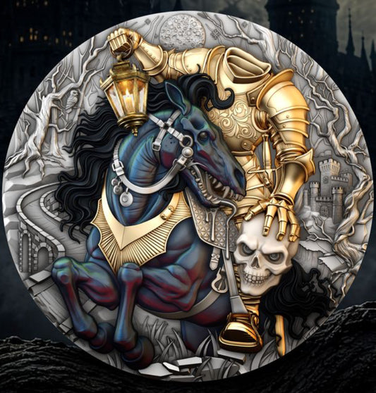 In Stock! T&S 2026 Niue Headless Rider 2 oz Silver Coin