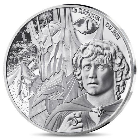 2026 France LOTR Return of the King Proof 22.2g Silver Coin (05/19)