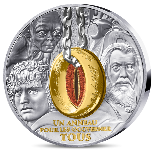 2026 France Lord of the Rings HR Proof 1 oz Silver Coin (05/19)