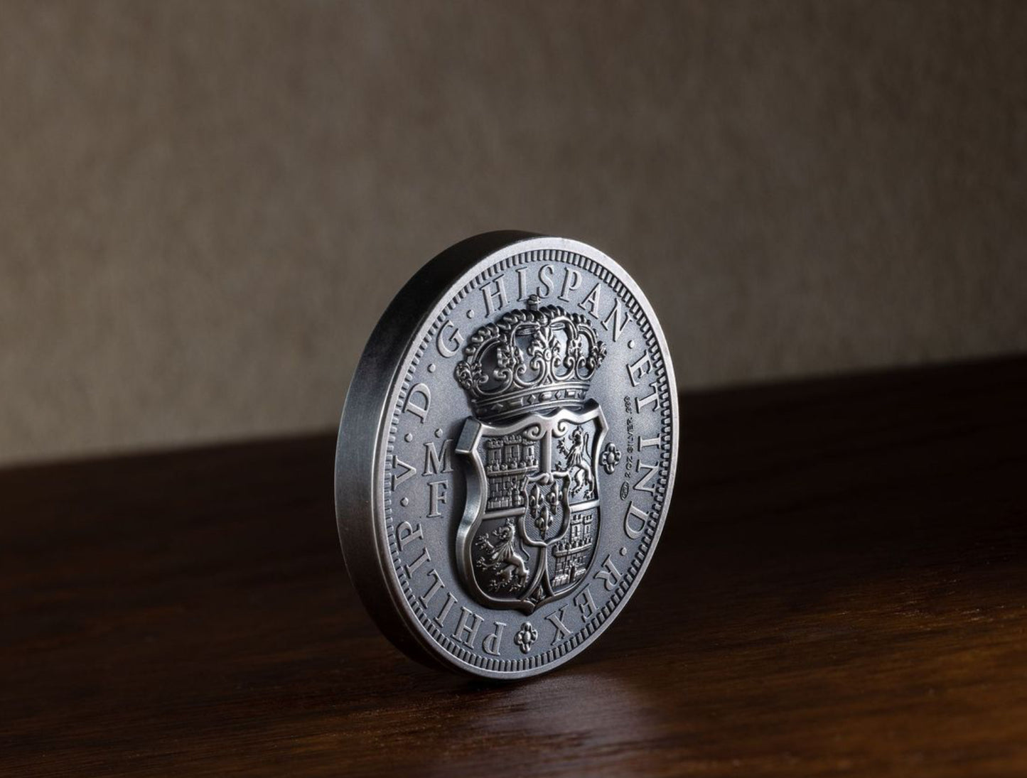 Special price: 2023 Mexican Columnario Tribute UHR Antiqued 2 oz Silver Medal