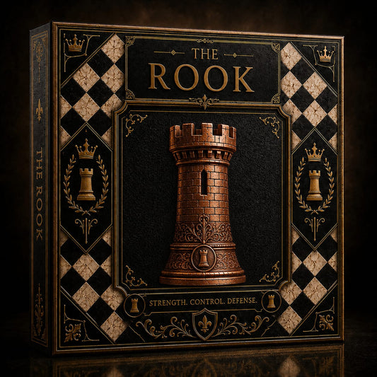 ♞ THE ROOK — 5 AVDP OZ .999 Fine Copper Chess-Inspired ROOK