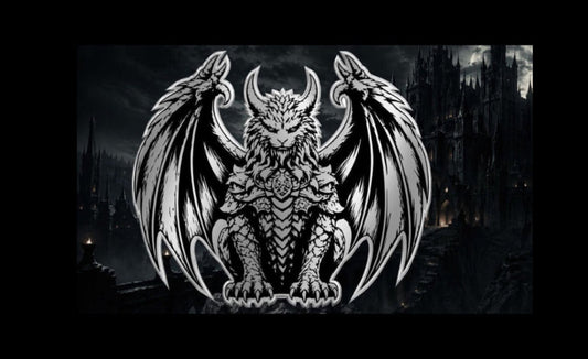 2026 Gargoyle Shaped 1/200 oz Platinum Bar in Card (05/19)