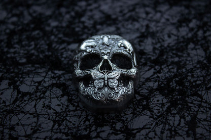 In Stock! KOMSCO Korea Calavera de Plata Skull Stacker 2 oz Silver Medal