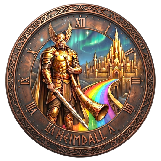 New Series! Norse Gods - Heimdall's Watch 5 oz Copper Medal (05/20)