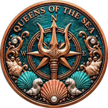 Queen of the Sea - Mermaid's Revenge 1 oz Copper Round (05/22)