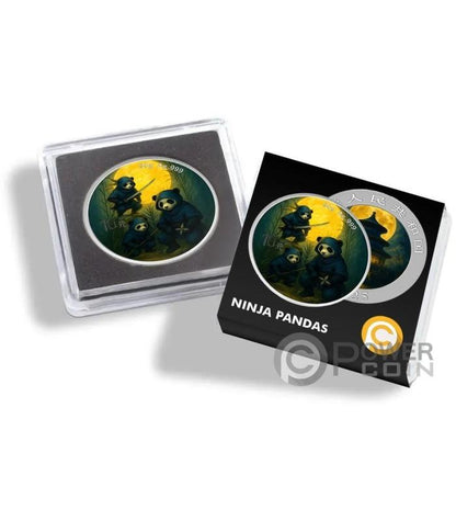 ASTRONAUT PANDAS Silver Coin 10 Yuan China 2025 (100 Mintage)