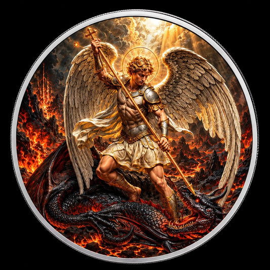 Estimate: 2026 Great Britain Angels & Demons Colorized 1 oz Silver Coin (05/20)