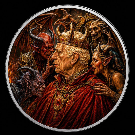 Estimate: 2026 Great Britain Angels & Demons Colorized 1 oz Silver Coin (05/20)