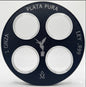 FREE STANDING BLACK DESKTOP LIBERTAD COIN HOLDER DISPLAY!