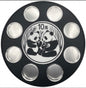 PANDA WALL HANGER COIN DISPLAY! BLACK AND WHITE COLOR SCHEME.
