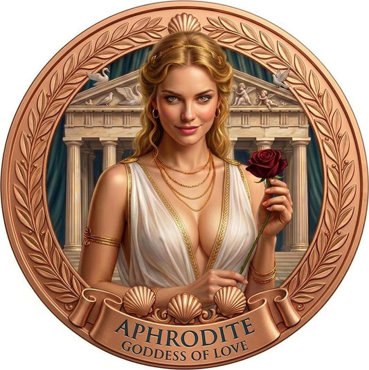 Aphrodite - Goddess of Love 1 oz Copper Round (05/27)