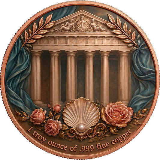 Aphrodite - Goddess of Love 1 oz Copper Round (05/27)