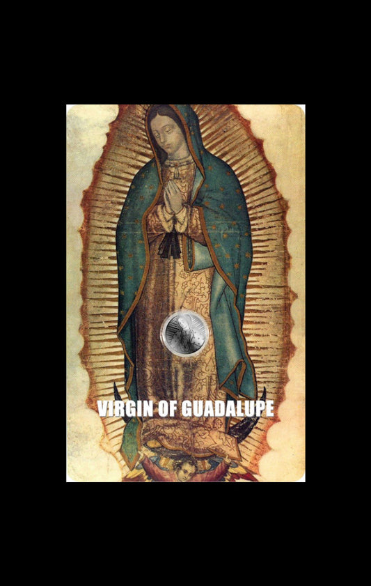 2026 Liberia Virgin of Guadalupe 1/500 oz Platinum Coin in Card (05/20)