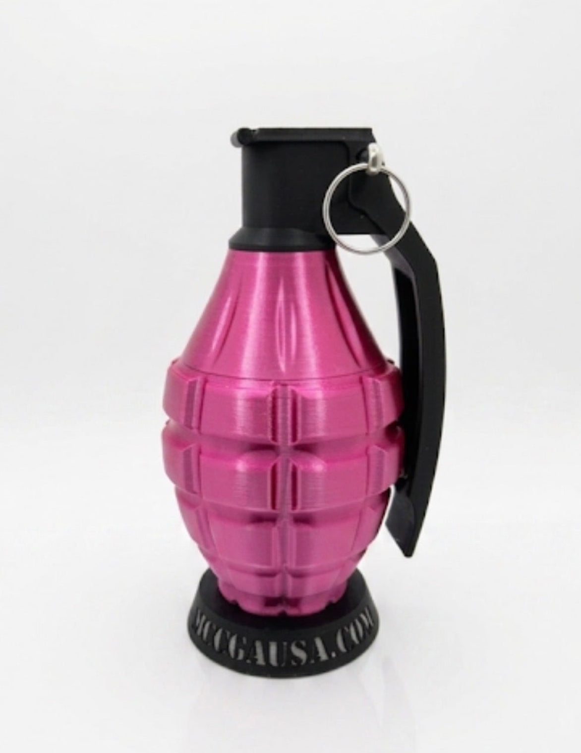 FUCHSIA AND BLACK PINEAPPLE GRENADE!