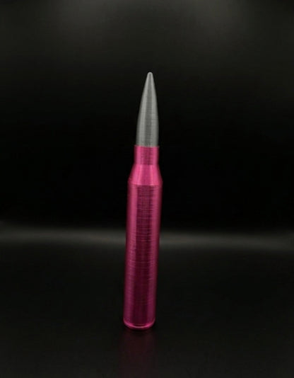FUCHSIA .50CAL BULLET COIN HOLDER FOR DIMES!