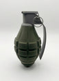 MILITARY GREEN AND GRAY PINEAPPLE GRENADE!