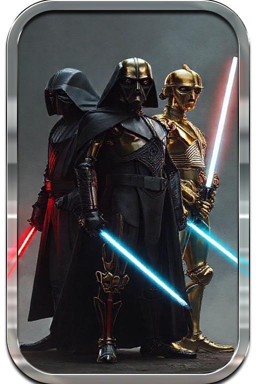 Darth Vader Luke's Grandfather 1 oz Colorized Silver Art Bar (100 Mintage)