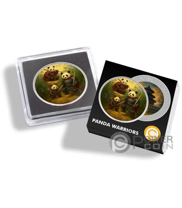 PANDA WARRIORS Silver Coin 10 Yuan China 2025 (100 Mintage)