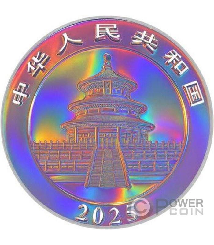 RAINBOW PANDAS Silver Coin 10 Yuan China 2025 (100 Mintage)!