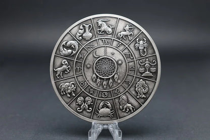 2026 Year of the War Horse 10oz Large Diameter .999 Copper with Antique Silver Finish