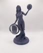 OXIDIZED COPPER MOTHER NATURE COIN HOLDER STATUE!