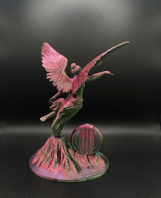 COLOR CHANGING LIBERTAD ANGEL OF INDEPENDENCE COIN HOLDER!