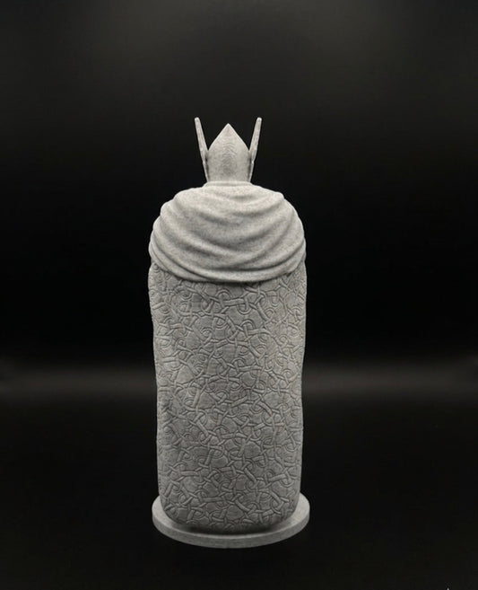 MARBLE KNIGHT STATUE COIN HOLDER!
