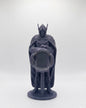 OXIDIZED COPPER KNIGHT STATUE COIN HOLDER!
