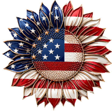 American Sunflower Colorized 10 oz Copper Medal (05/27)
