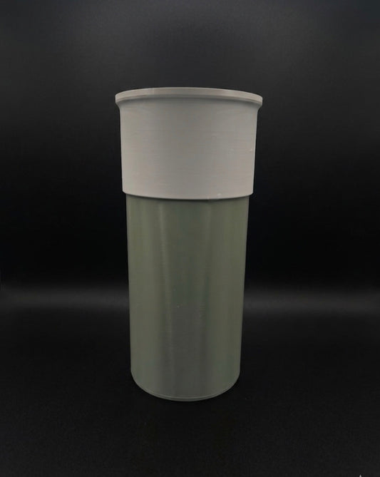 5 oz MILITARY GREEN AND GRAY SHOTGUN SHELL HOLDER FOR COPPER OR SILVER!