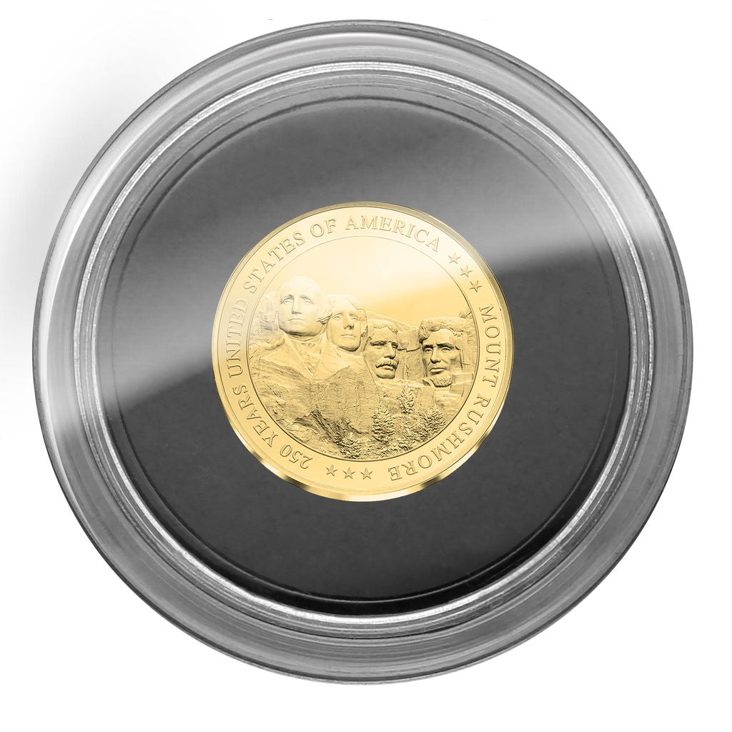 2026 Liberia Mount Rushmore 1/200 oz Gold Coin (05/27)