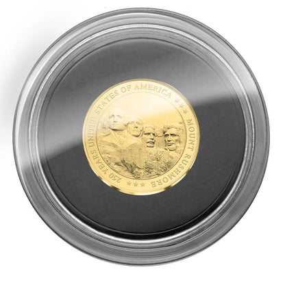 2026 Liberia Mount Rushmore 1/200 oz Gold Coin (05/27)