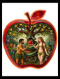 Adam and Eve Shaped 5 oz Copper Medal (05/26)