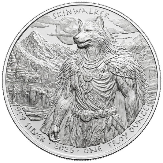 2026 Sioux Nation Skinwalker 1 oz Silver Coin (05/27)