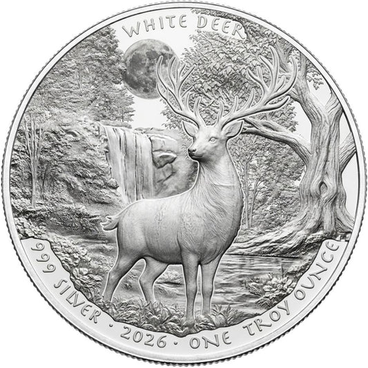 2026 Sioux Nation White Deer 1 oz Silver Coin (05/27)