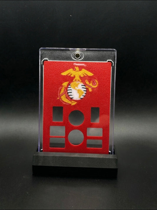 FREE STANDING DESKTOP USMC GRAM HOLDER AND DISPLAY!