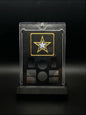 FREE STANDING DESKTOP ARMY GRAM HOLDER AND DISPLAY!