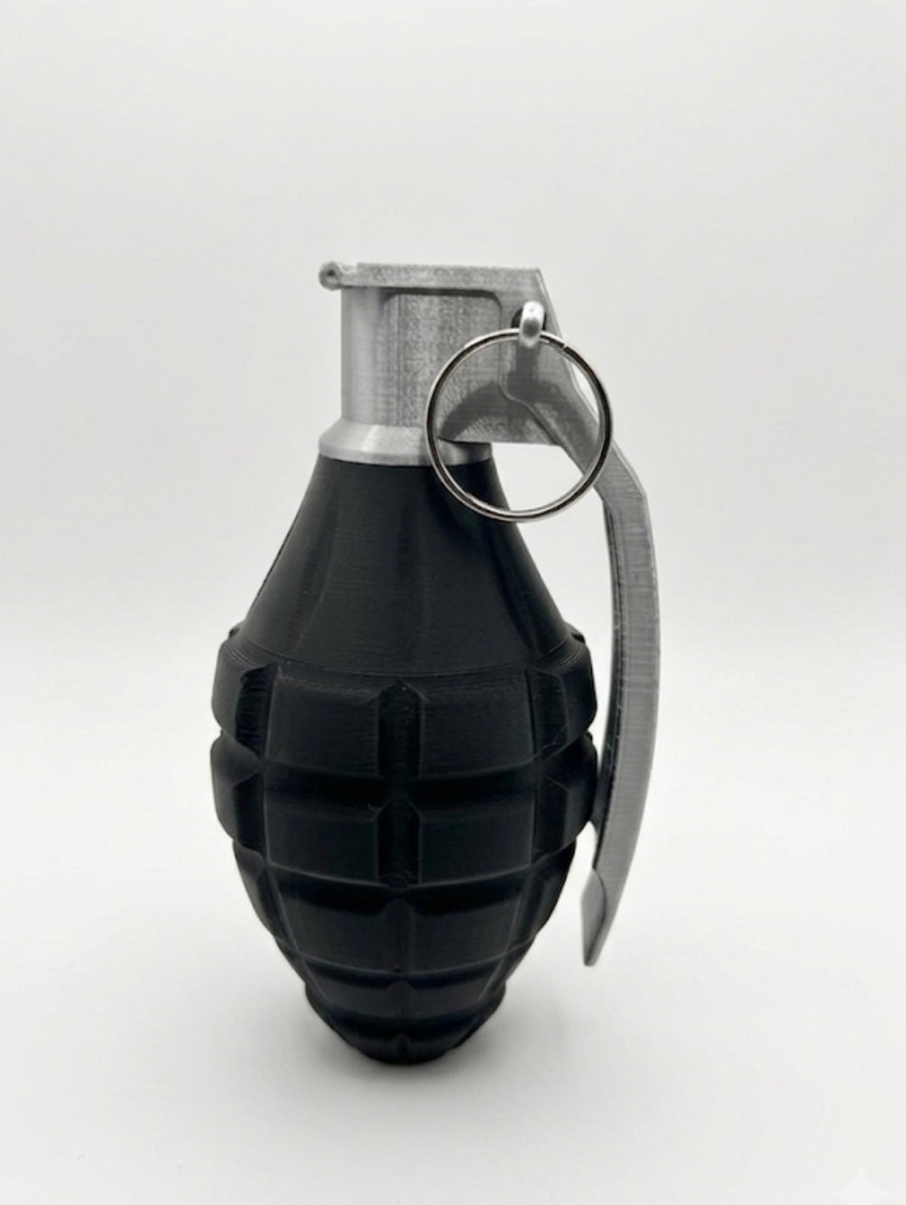 BLACK AND SILVER PINEAPPLE GRENADE!