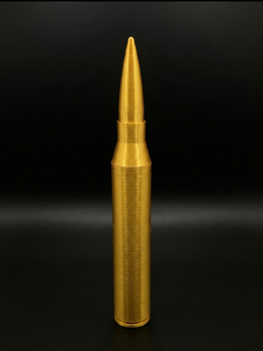 GOLD .50CAL BULLET COIN HOLDER FOR DIMES!